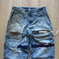 Vintage Marithe Francois Girbaud Distressed Thrashed Utility Pants