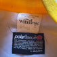 Vintage 80s Windless USA Polarfleece Satin Fleece Varsity Jacket