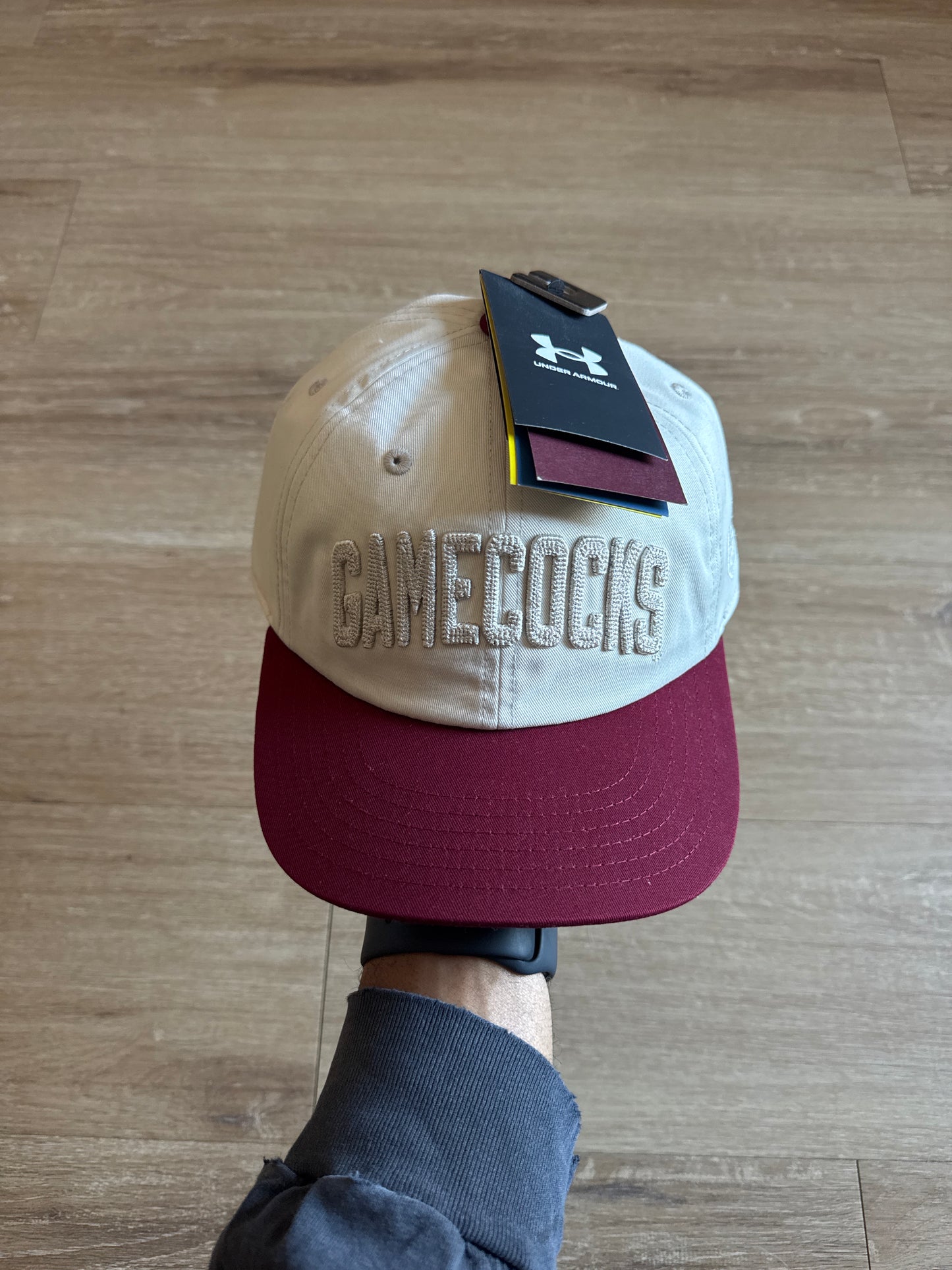 Under Armour University Of South Carolina Gamecocks Low Crown Flat Bill Snapback Hat