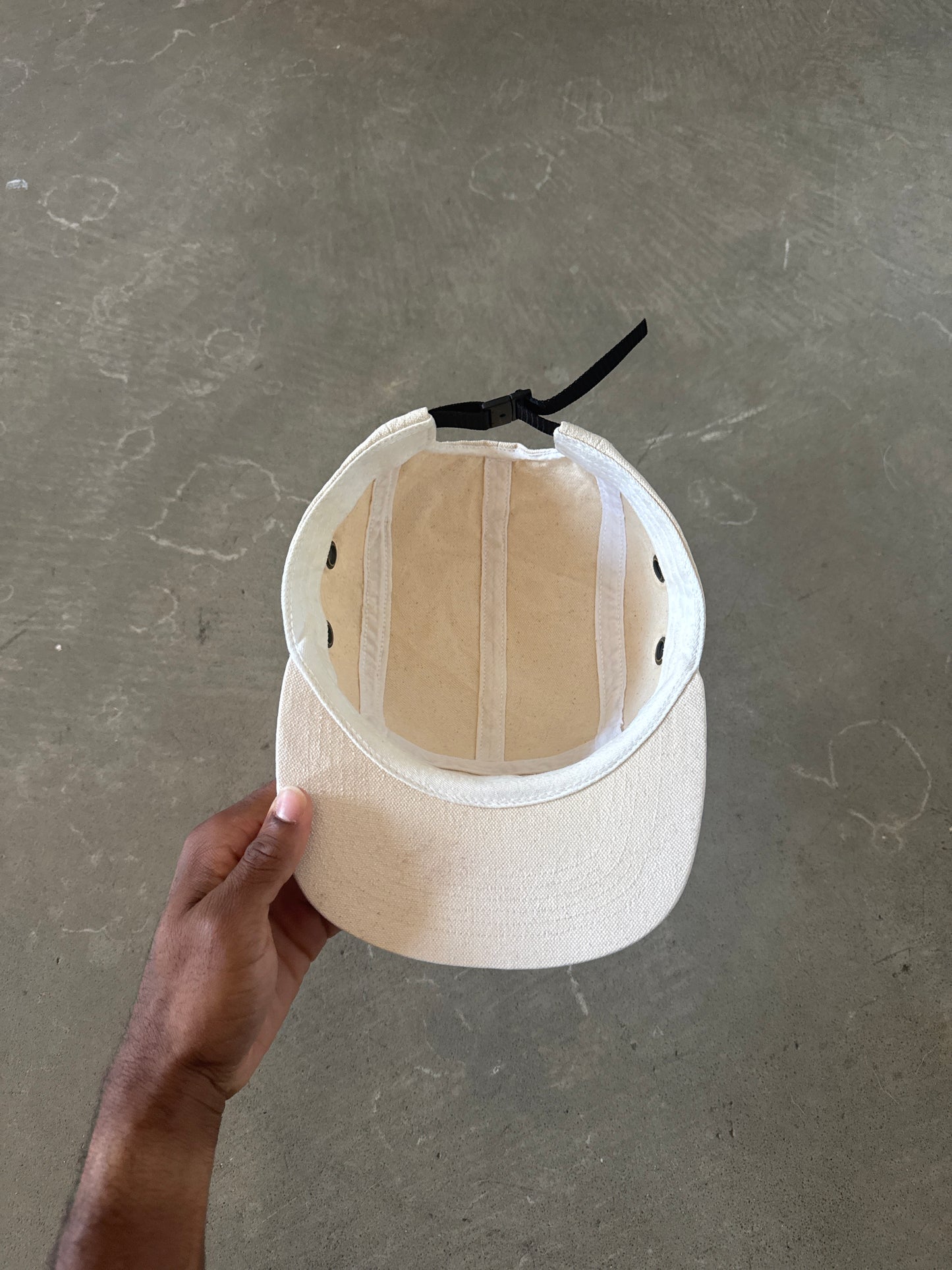 Supreme Napped Canvas White Camo Cap Hat (FW18)