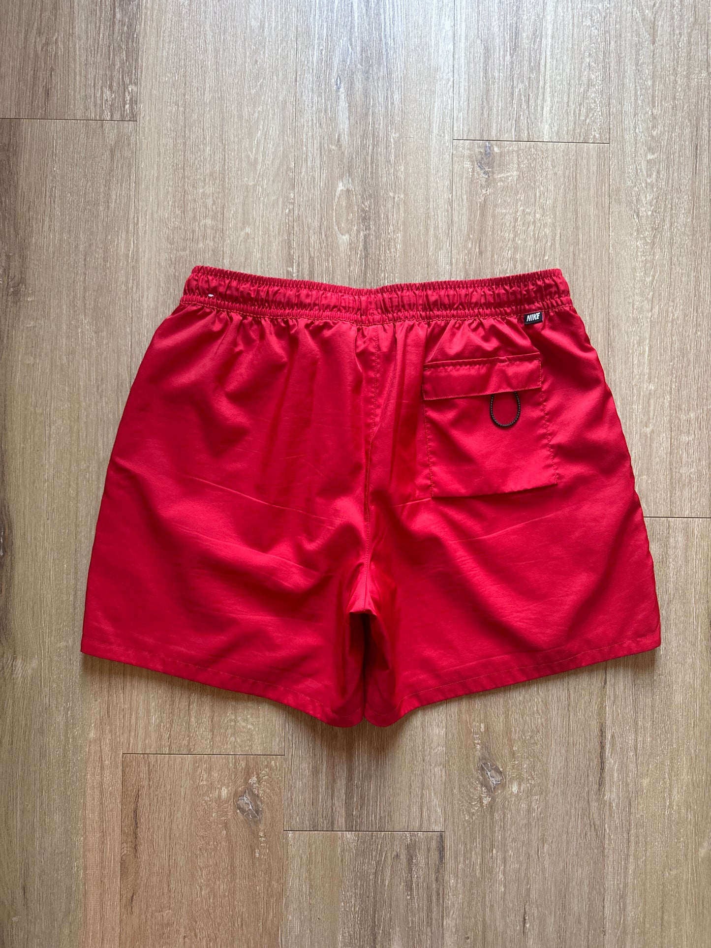Nike Red Logo Shorts