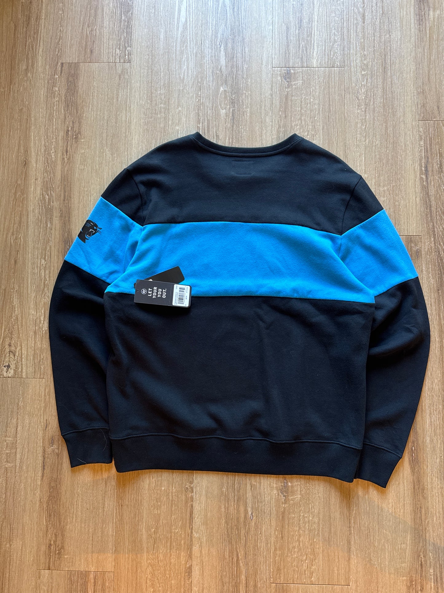 47 Brand Carolina Panthers Logo Sweatshirt