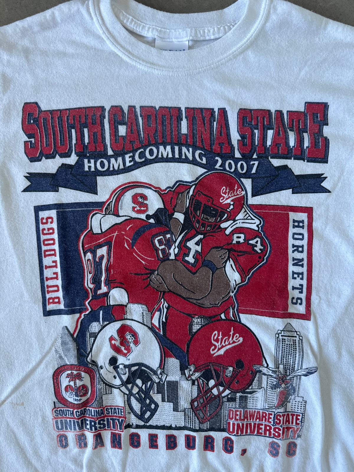 2007 Youth South Carolina State University Bulldogs Homecoming Vs. Delaware State Tee