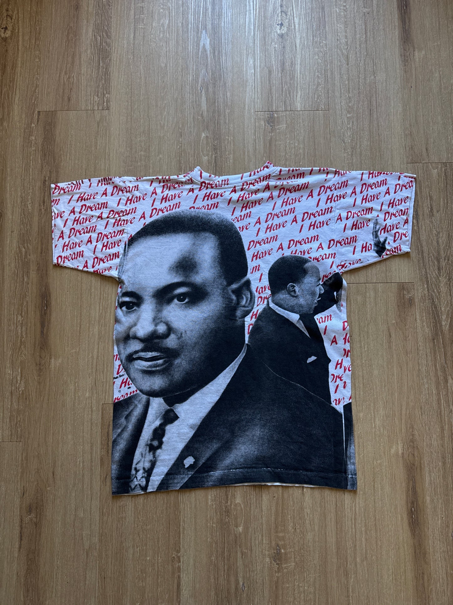 Vintage Mark Harris Martin Luther King Jr All Over Print Tee