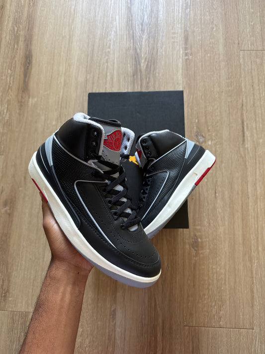 Jordan Retro 2 Black Cement