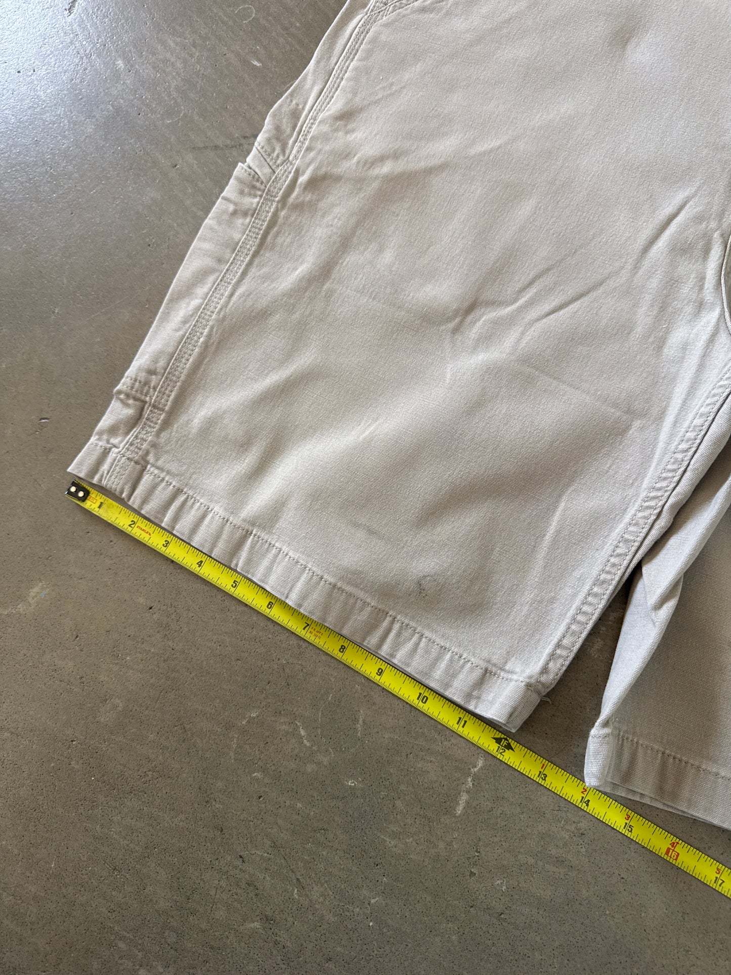 Carhartt Relaxed Fit Light Tan Carpenter Shorts