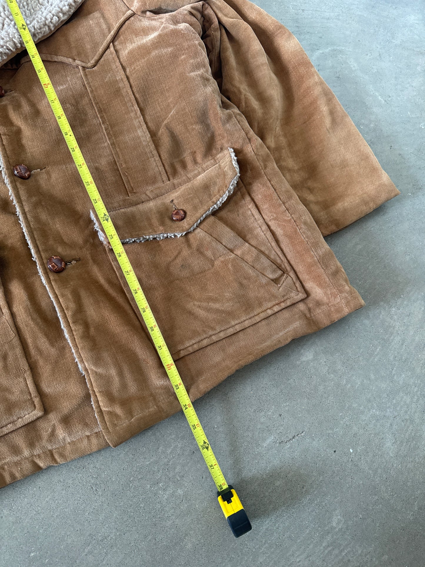 Vintage 1970s Cal Craft California Manufacturing Company Western Coat