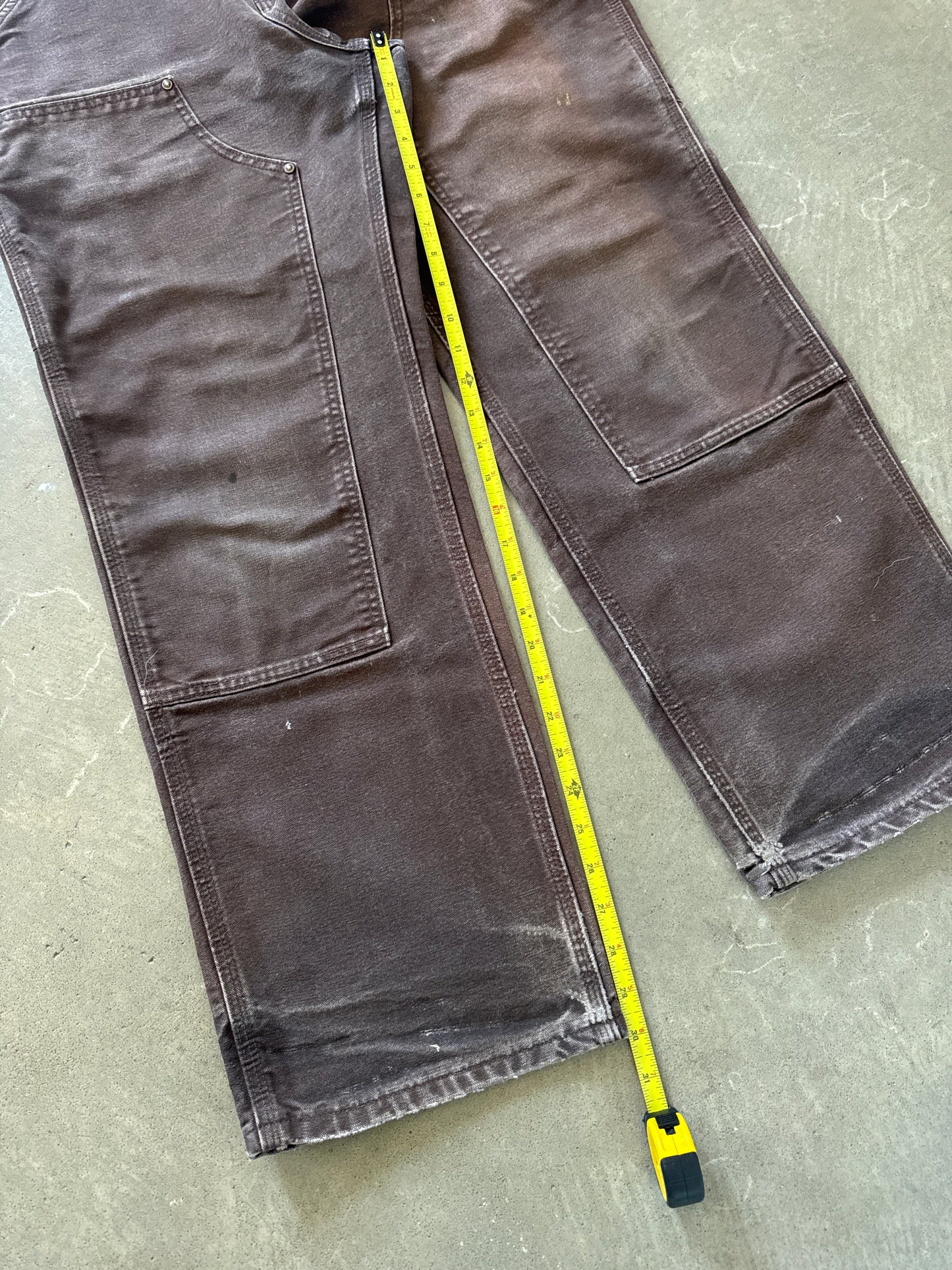 Vintage Carhartt Faded Brown Double Knee Carpenter Pants