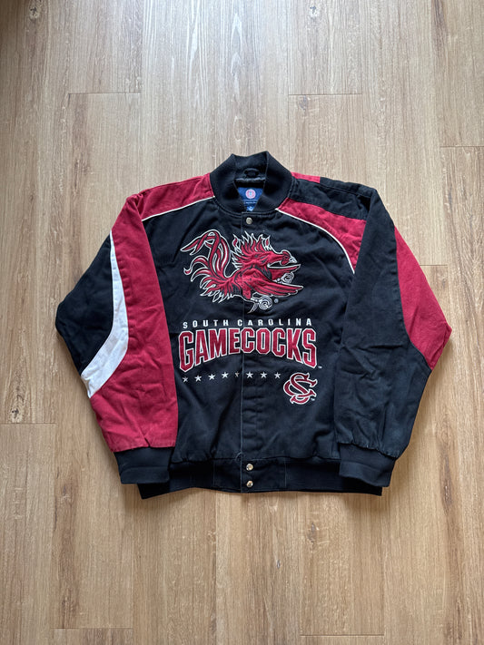 Vintage Carl Banks University Of South Carolina Gamecocks Varsity Letterman Jacket