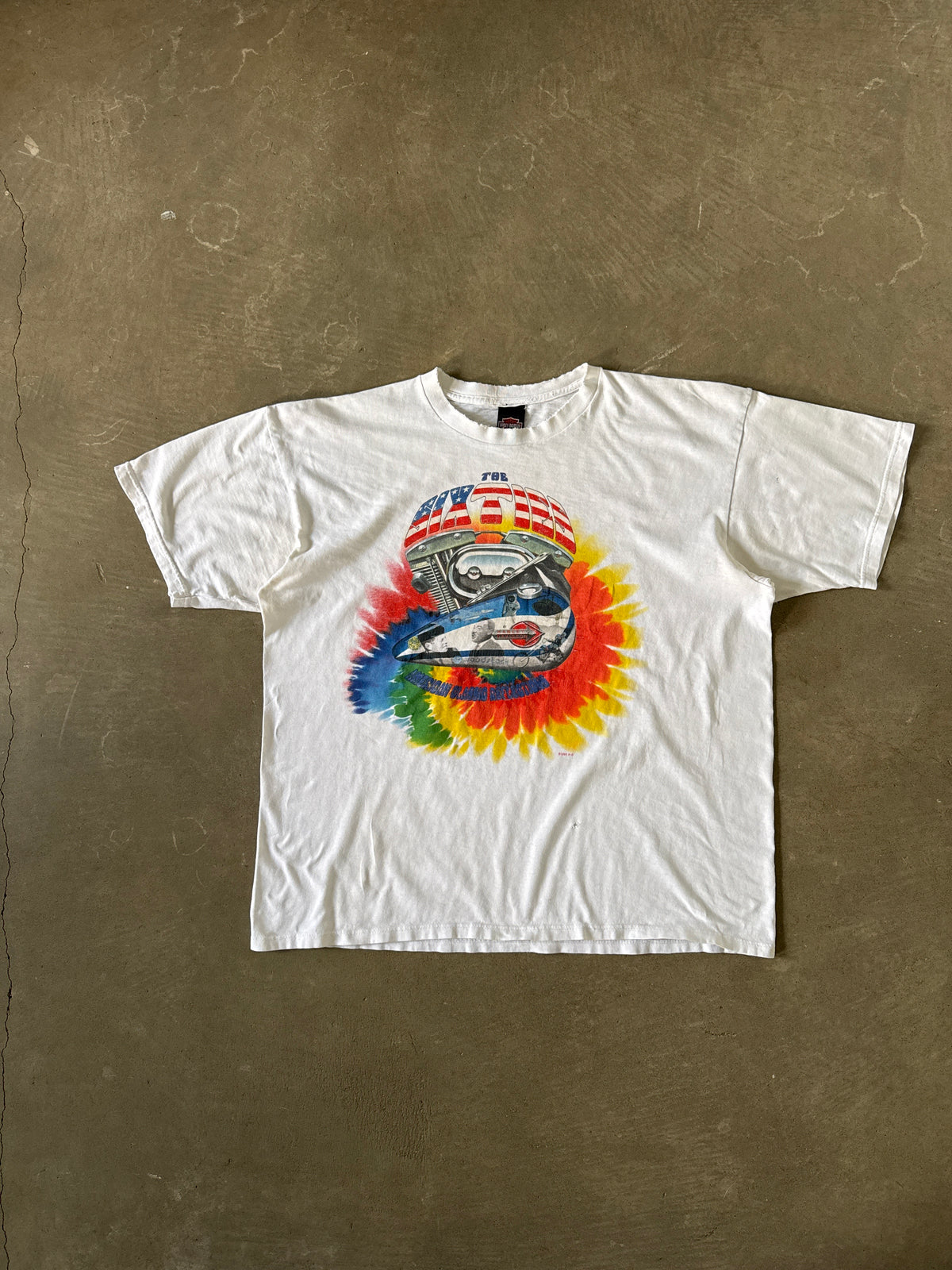 Vintage 1999 Harley Davidson The Sixtes Richmond Indiana Tee