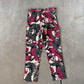 Vintage Burgundy Rhodesian Brushstroke Camo Cargo Pants
