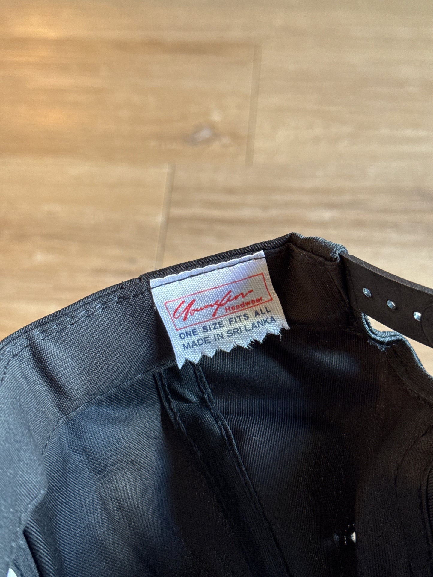 Vintage MC Hammer Metal Plate Snap Back Hat