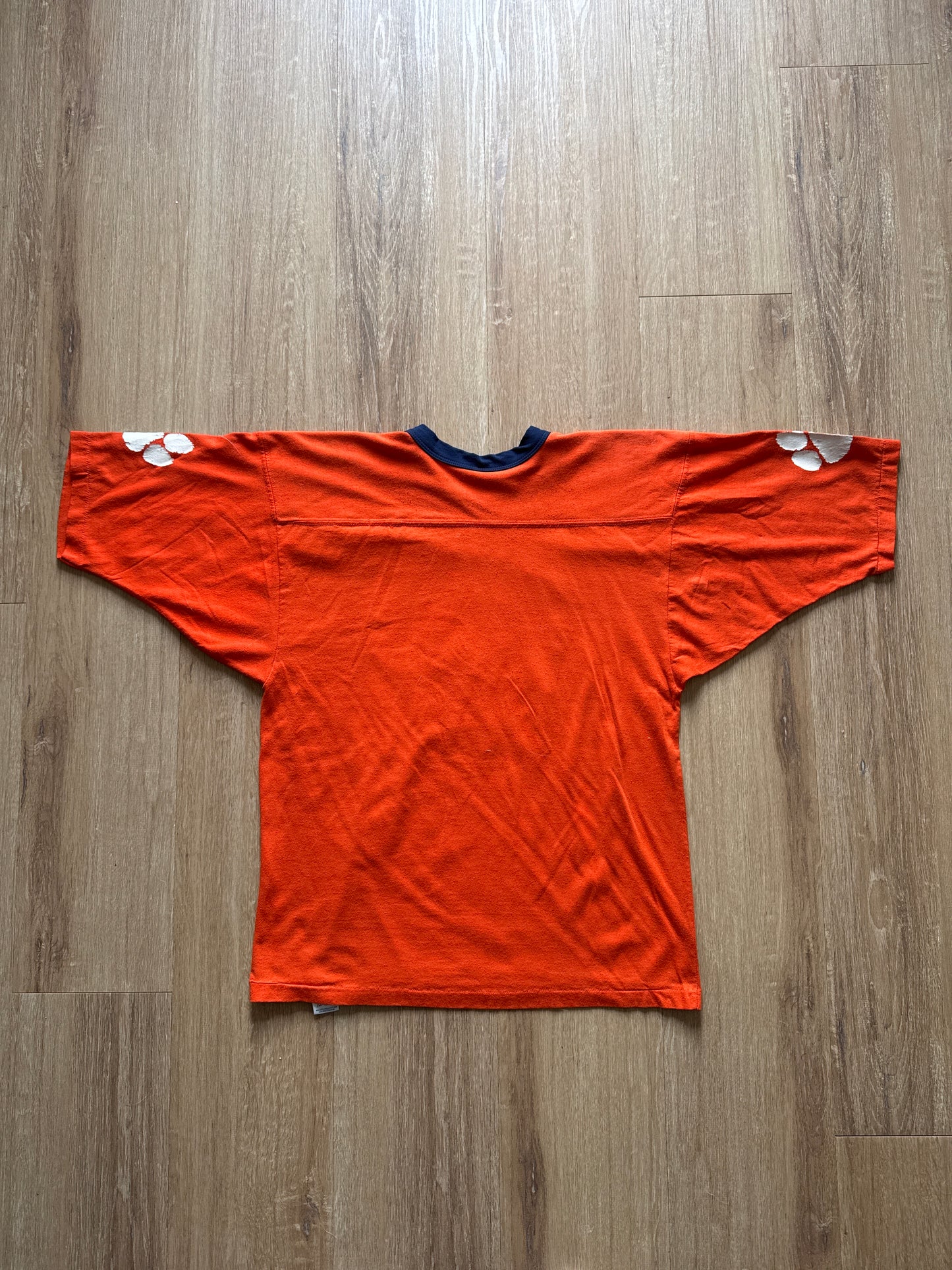 Vintage Russell Athletic Youth University Of Clemson Tigers Football Tee