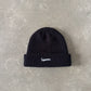 Supreme Loose Gauge Black Beanie