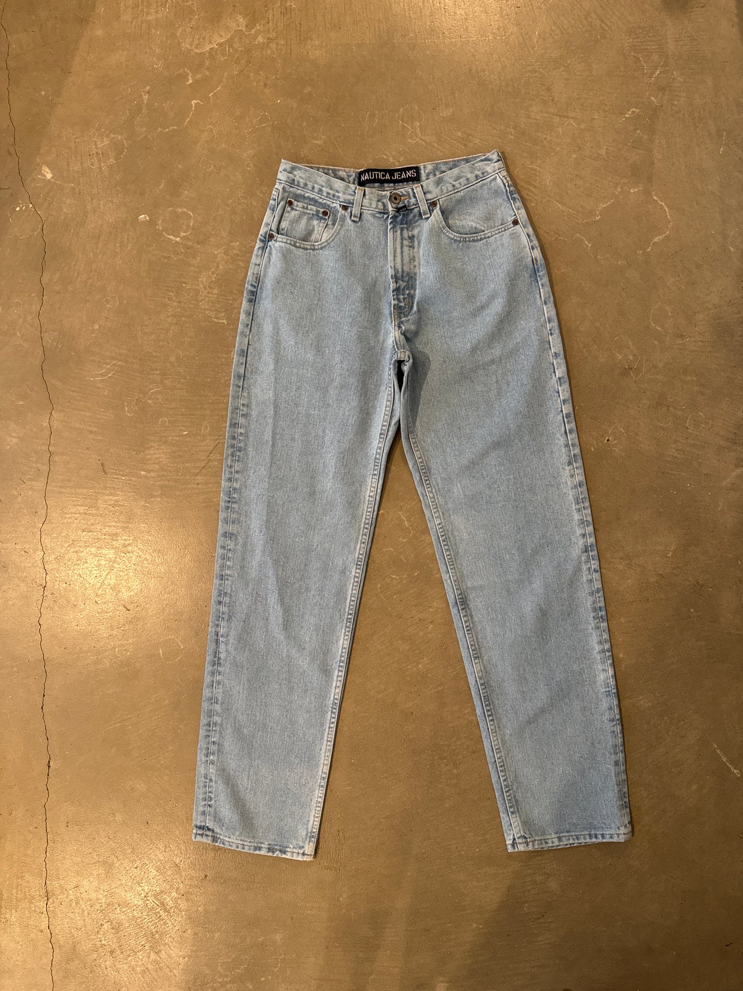 Vintage Nautica Jeans Company Baggy Light Washed Denim Jeans
