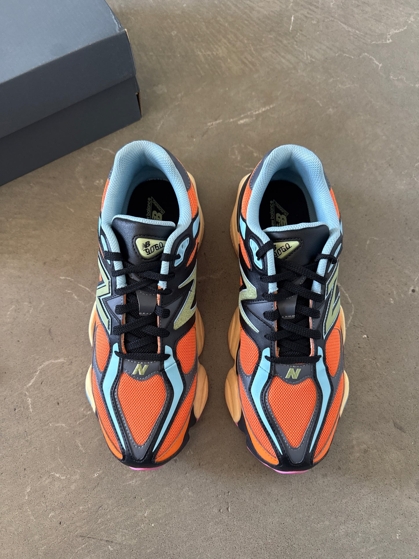 New Balance 9060 Sun Glow Team Sky Blue