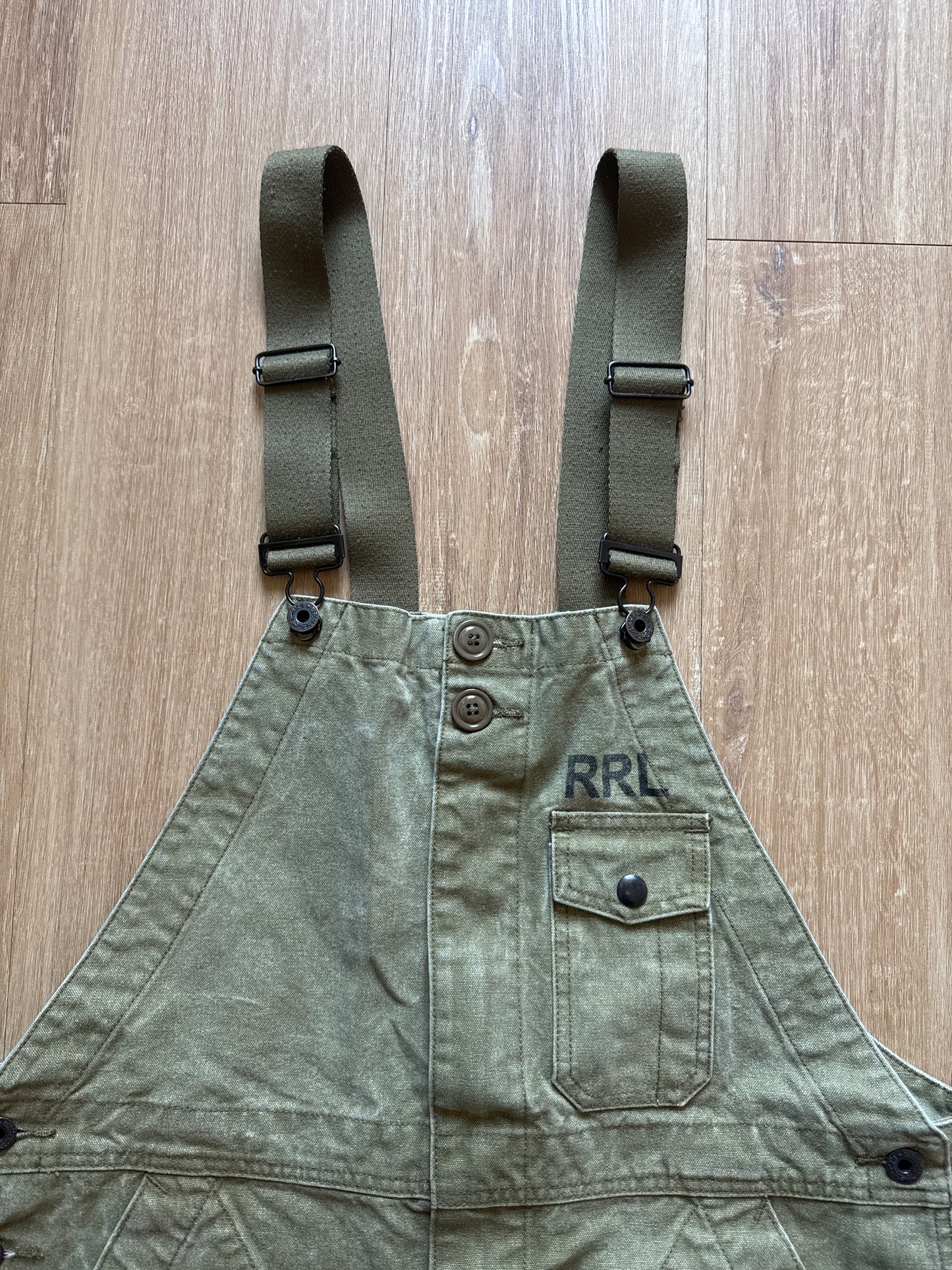 Vintage Sample Experimental Polo Ralph Lauren Double RL Co Naval Equipment Dept. Contract NXS 01722 Rennick Overall
