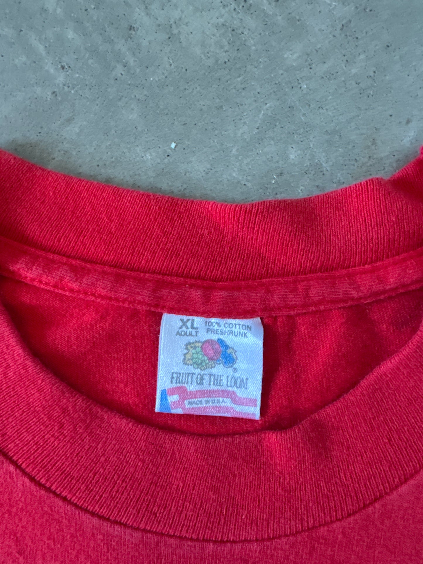 Vintage 90s Wildlife Deer Family Tee