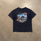 Vintage 90s Harley Davidson Doha, Qatar Tee