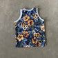 Stussy Hawaiian Floral Mesh Tank Top Jersey