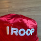 Vintage 80s Troop Red Satin LL Cool J Hip Hop Snapback Hat