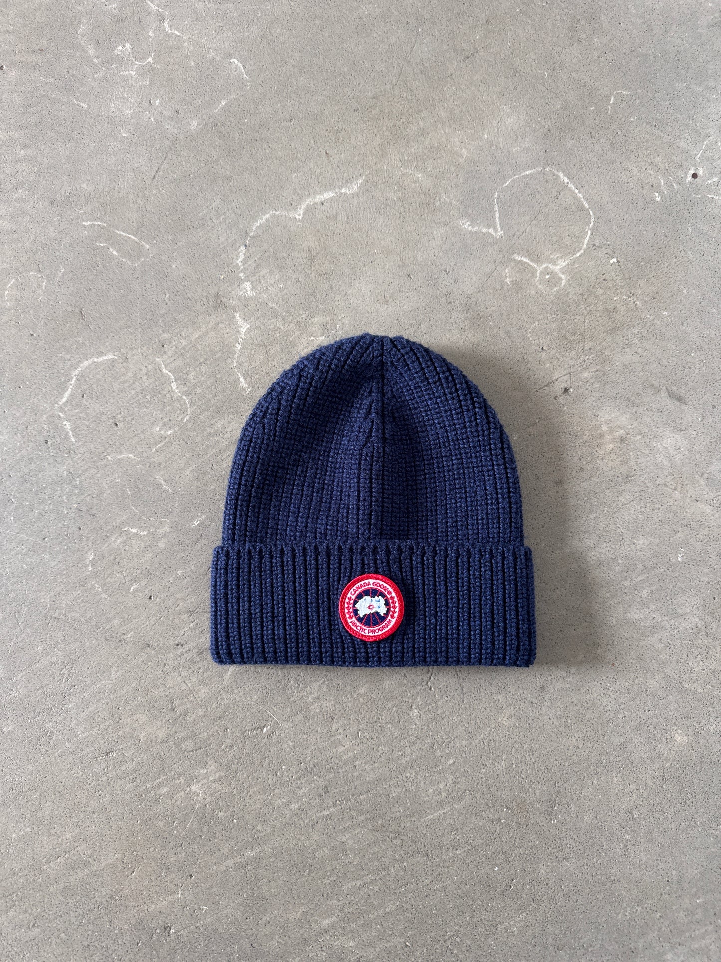 Canada Goose Rub Toque Atlantic Navy Beanie