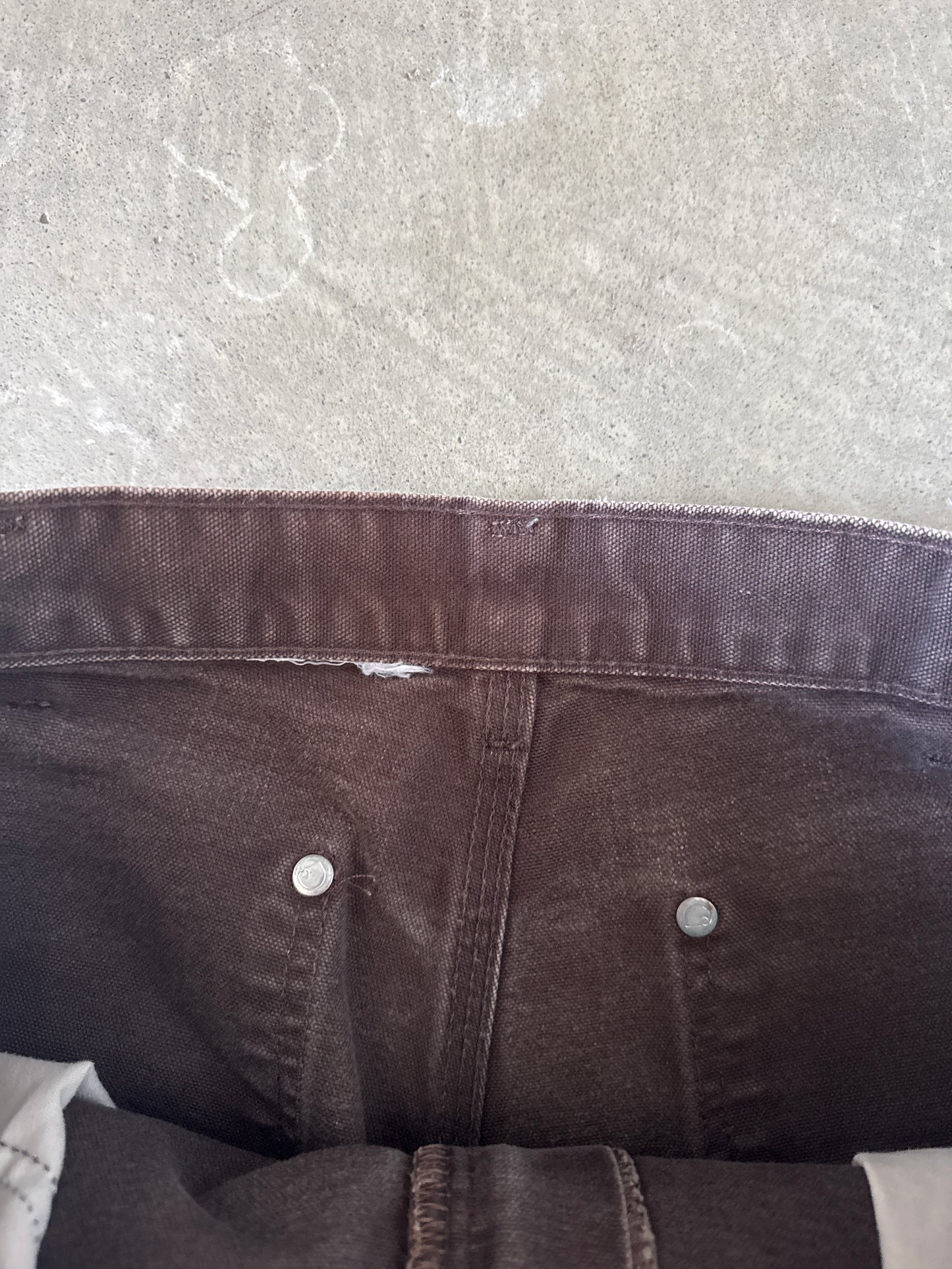 Vintage Carhartt Faded Brown Double Knee Carpenter Pants