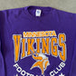 Vintage 90s Logo 7 Minnesota Vikings Sweatshirt