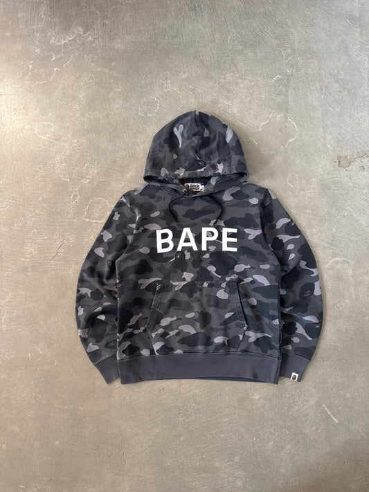 A Bathing Ape Bape Color Camo Black Pullover Hoodie