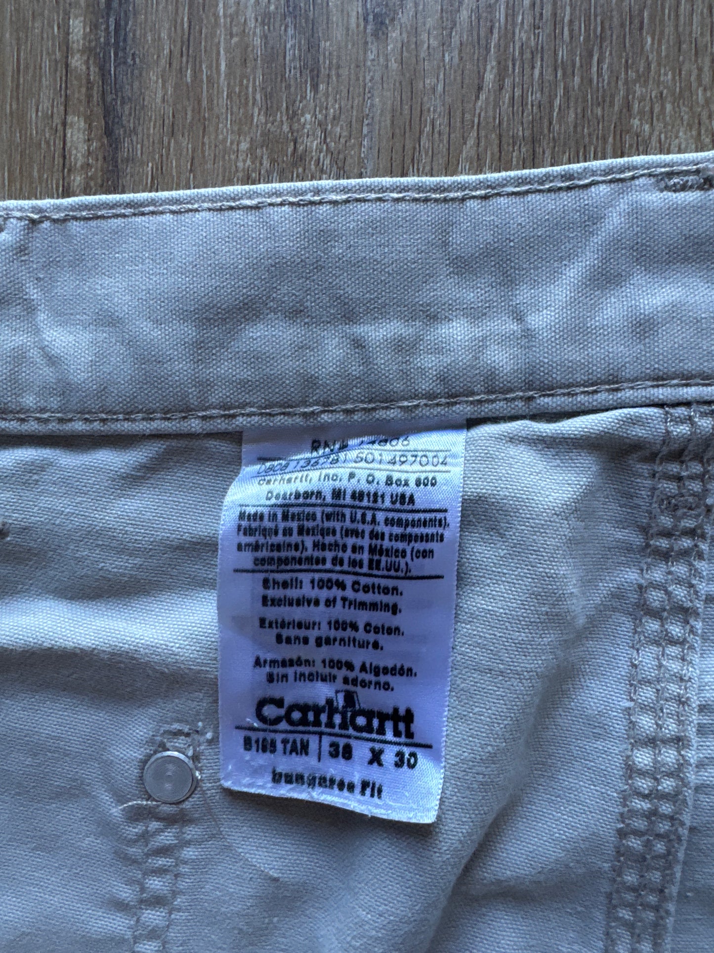 Vintage Carhartt Tan Double Knee Pants