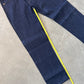 Evisu Embroidered Japanese Yellow Dog Art Salvage Denim Jeans