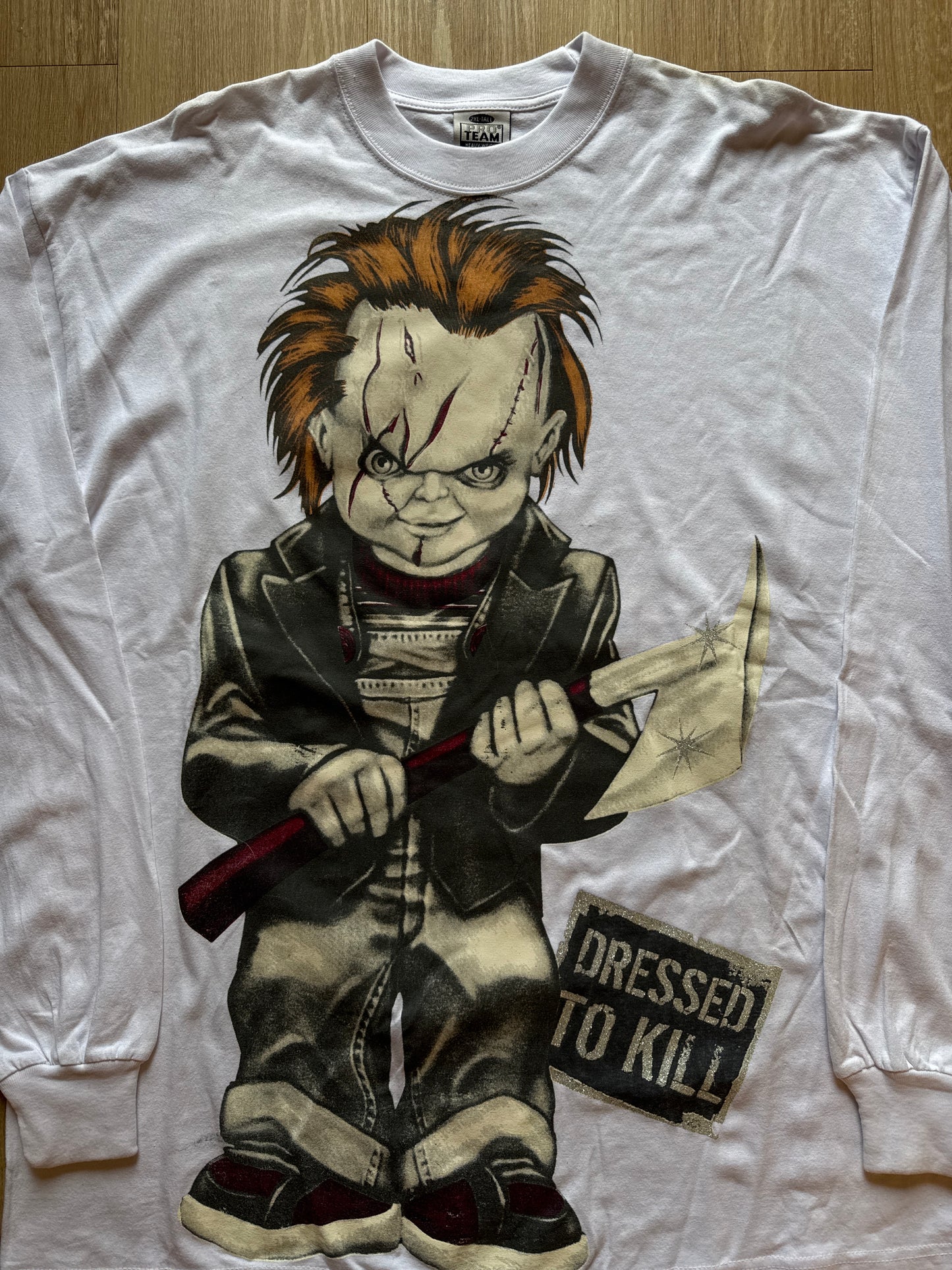 Vintage Chucky Dressed To Kill Long Sleeve Tee