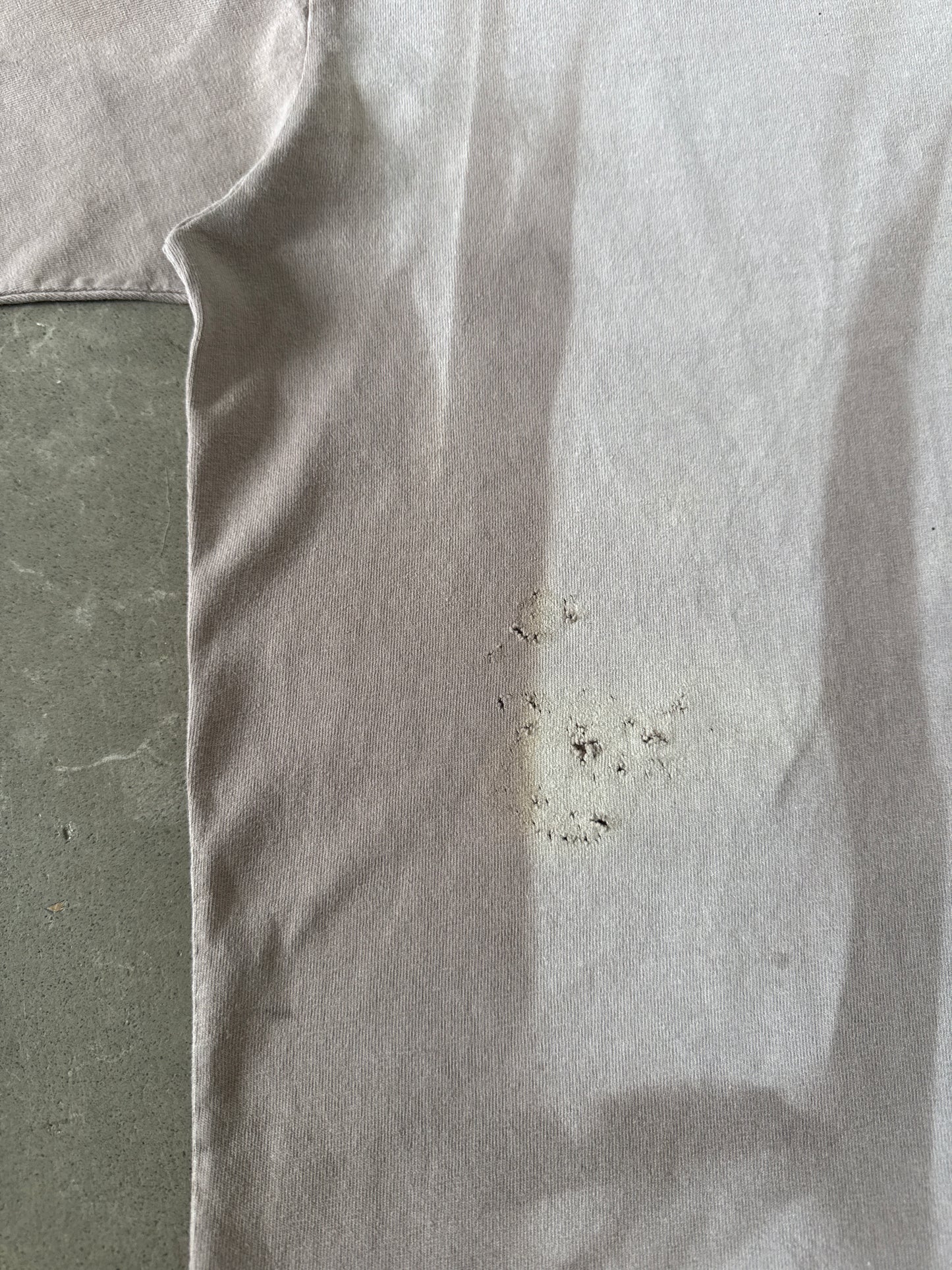 Vintage 90s Carhartt Sun Faded Tan Logo Pocket Tee