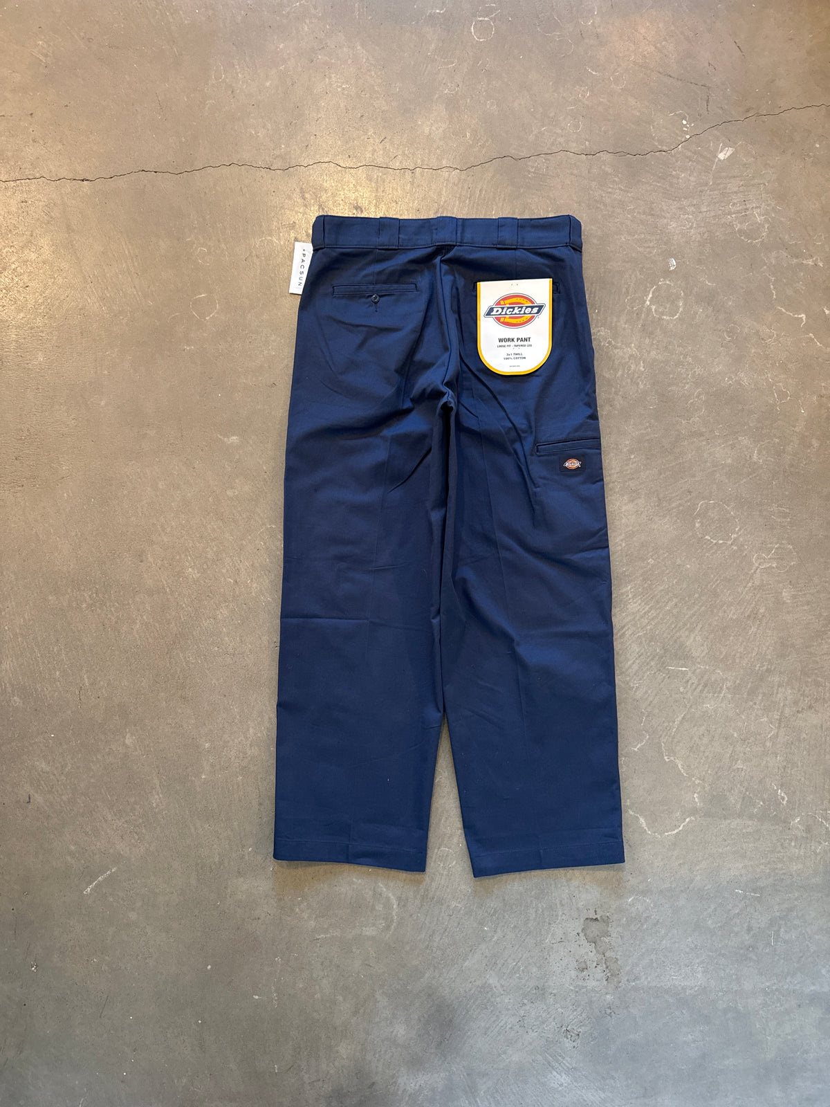 Dickies Loose Fit Tapered Leg Twill Chino Work Pants