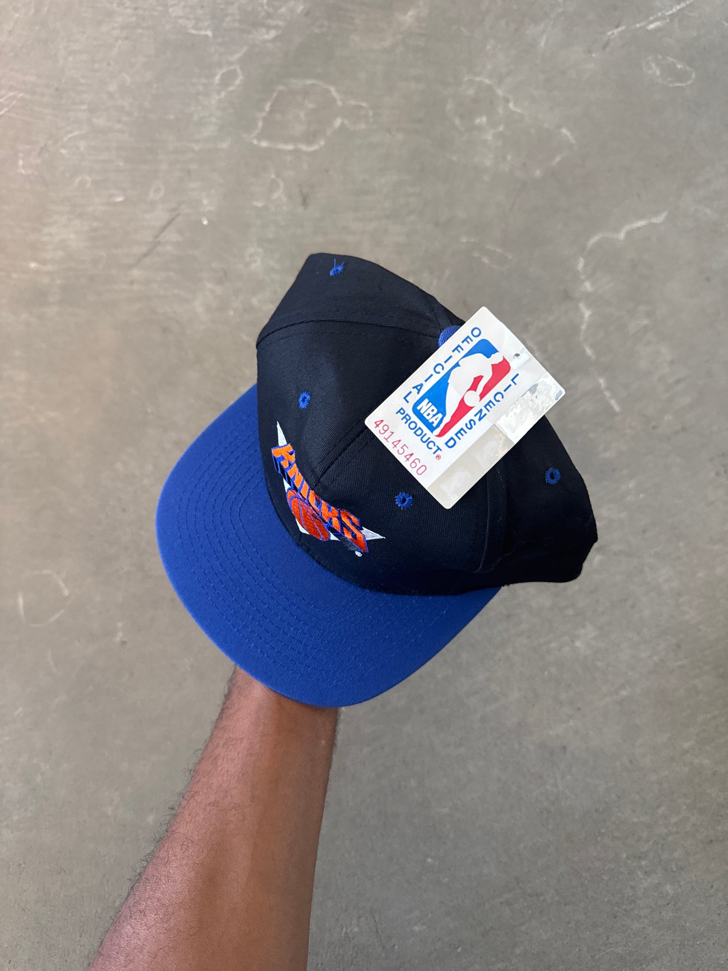 Vintage 90s New York Knicks Snapback Hat