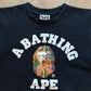 A Bathing Ape Bape Forest Camo College Tee