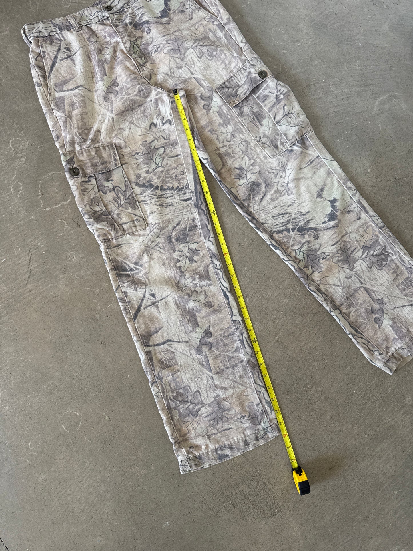 Vintage Unique Forest Camo Cargo Pants