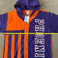 Vintage 90s Phoenix Suns Striped Hooded Tee Shorts Set