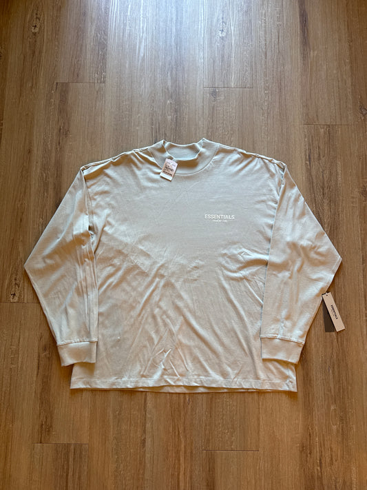 Fear Of God Essentials Long Sleeve Wheat Tee