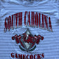 Vintage 1991 University Of South Carolina Gamecocks Striped Tee