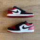 Jordan 1 Low Bred Toe