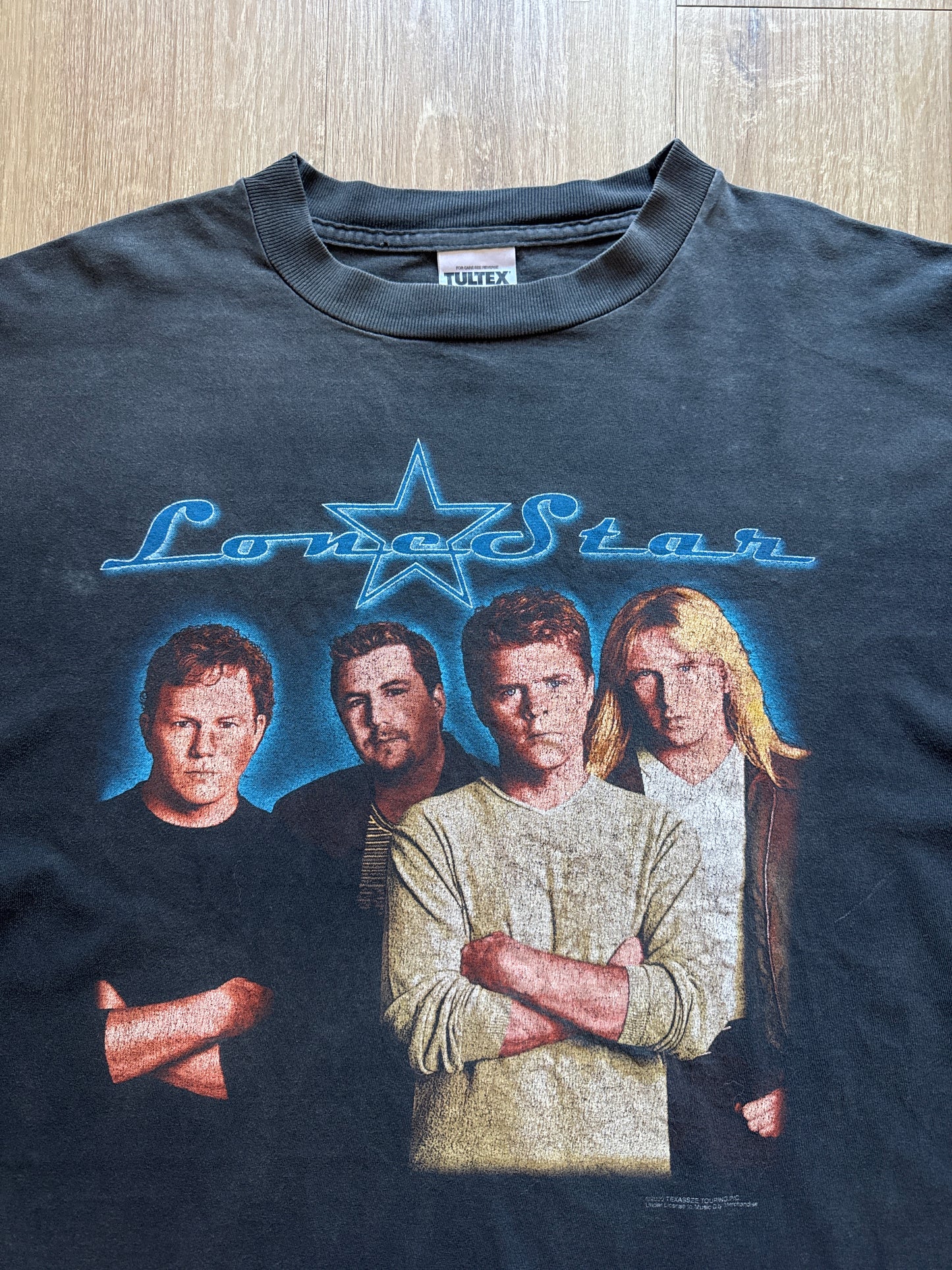 Vintage 2000 Lonestar Amazed Lonely Grill Faded Tee