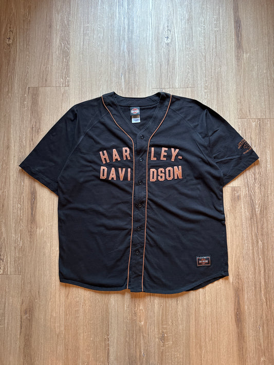 Vintage Harley Davidson Charleston South Carolina Baseball Jersey