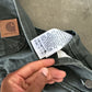 Vintage Carhartt Olive Green Quilted Lined Overalls
