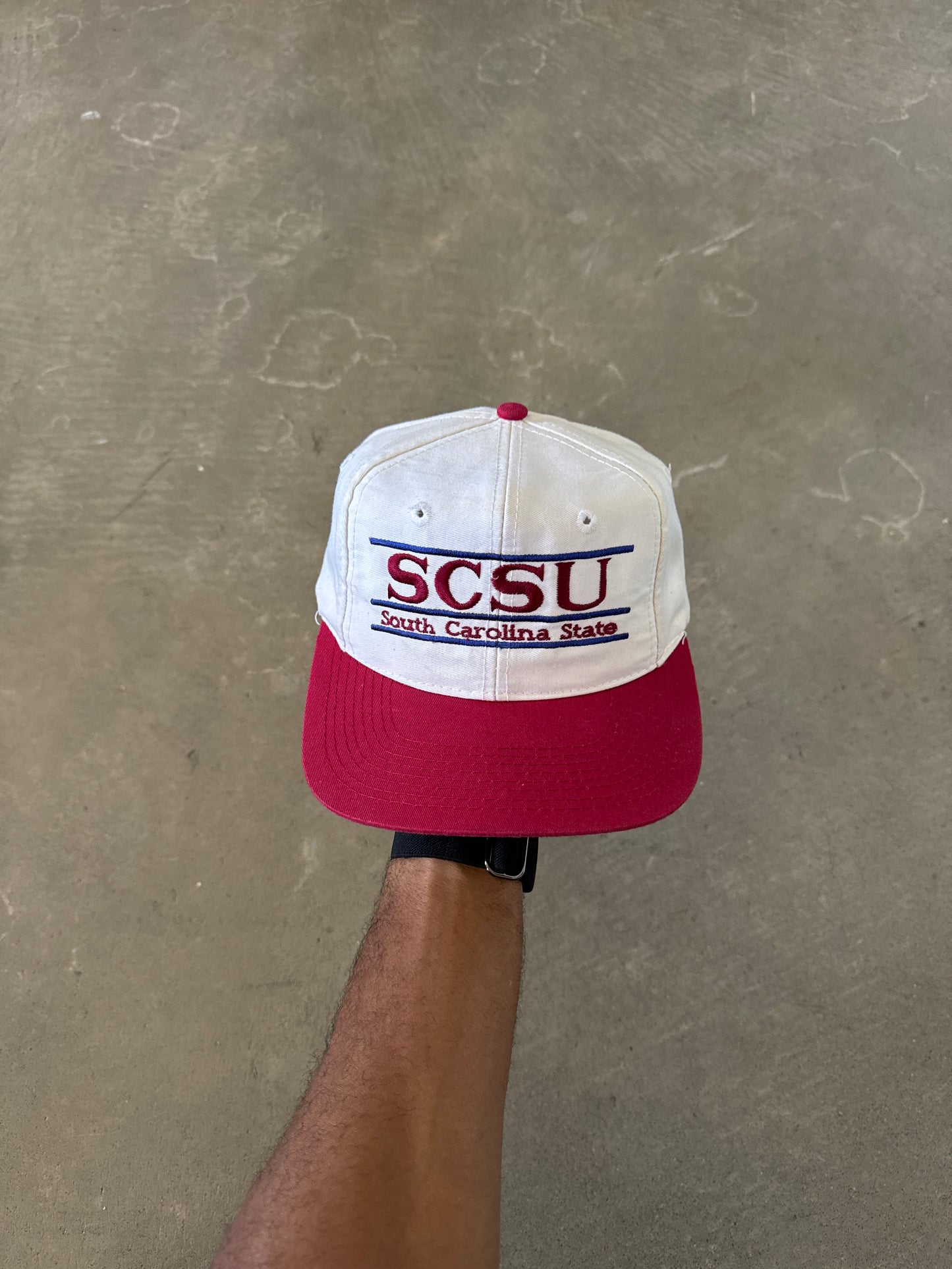 Vintage 90s The Game South Carolina State University Snap Back Hat