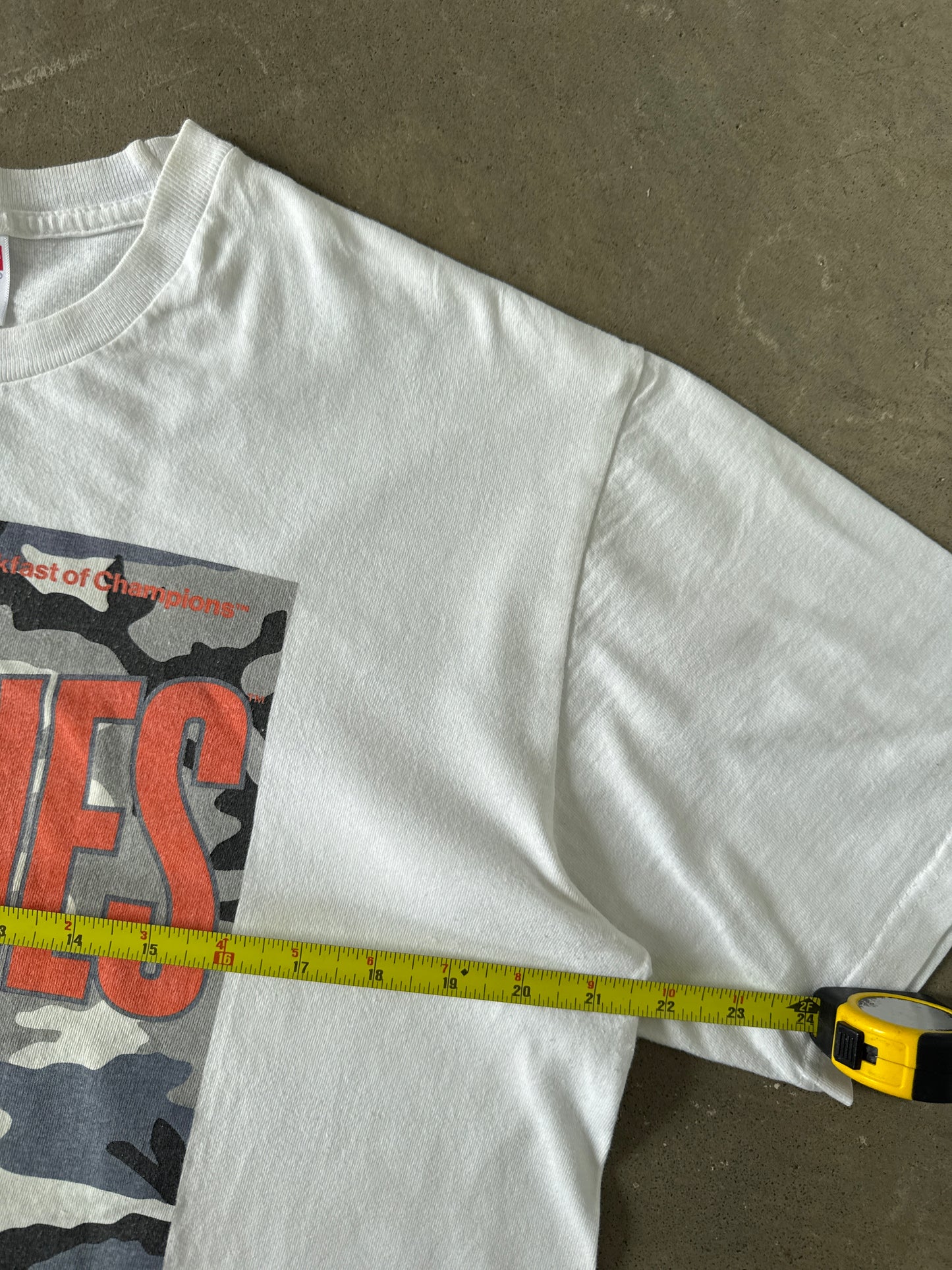 Supreme Wheaties White Tee