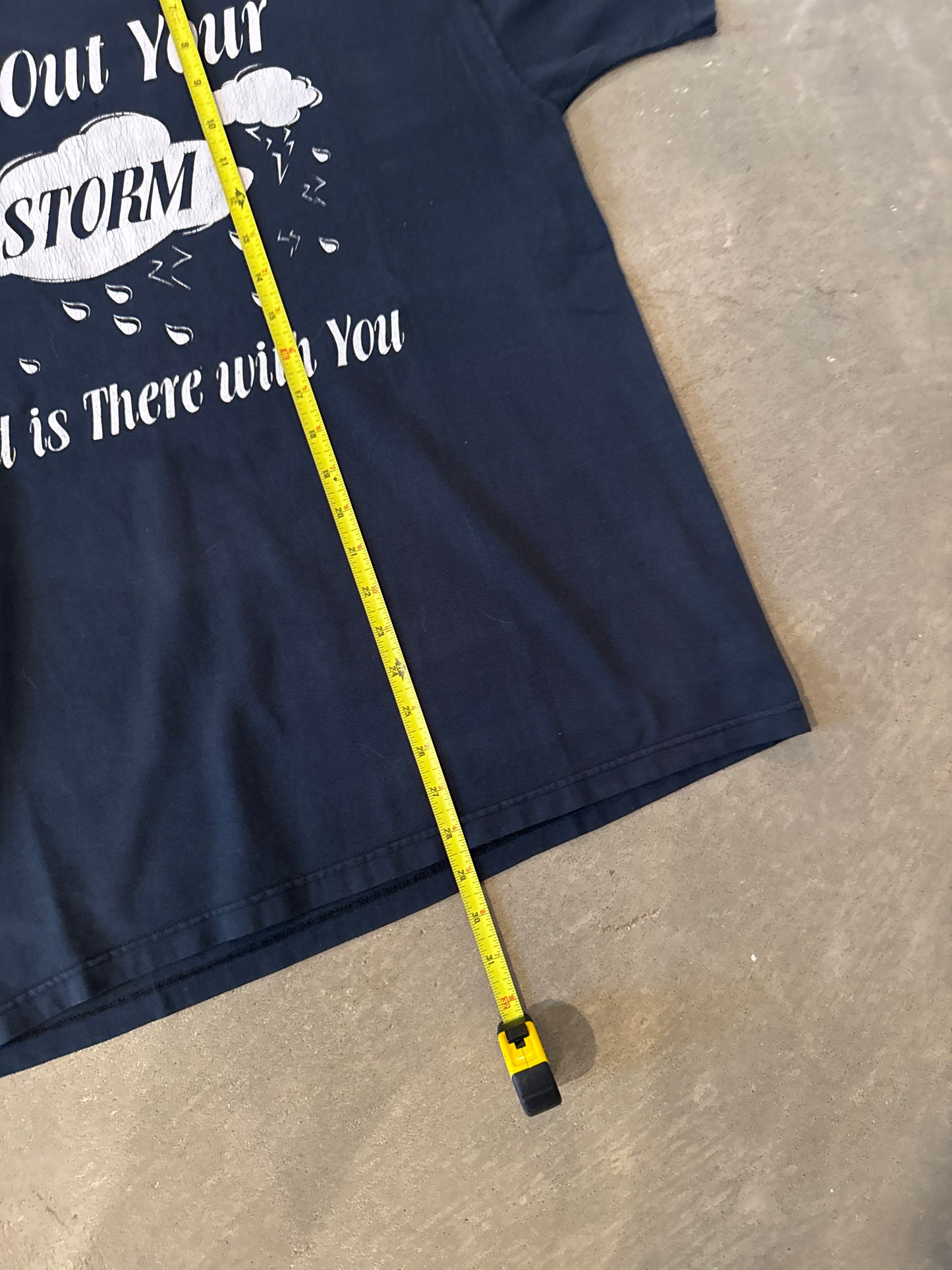 Vintage 90s Ride Our Your Storm Jesus Tee
