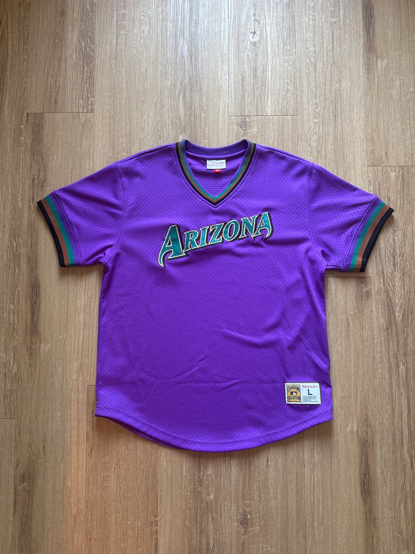 Mitchell & Ness Cooperstown Authentic Collection Arizona Diamond Backs Baseball Jersey