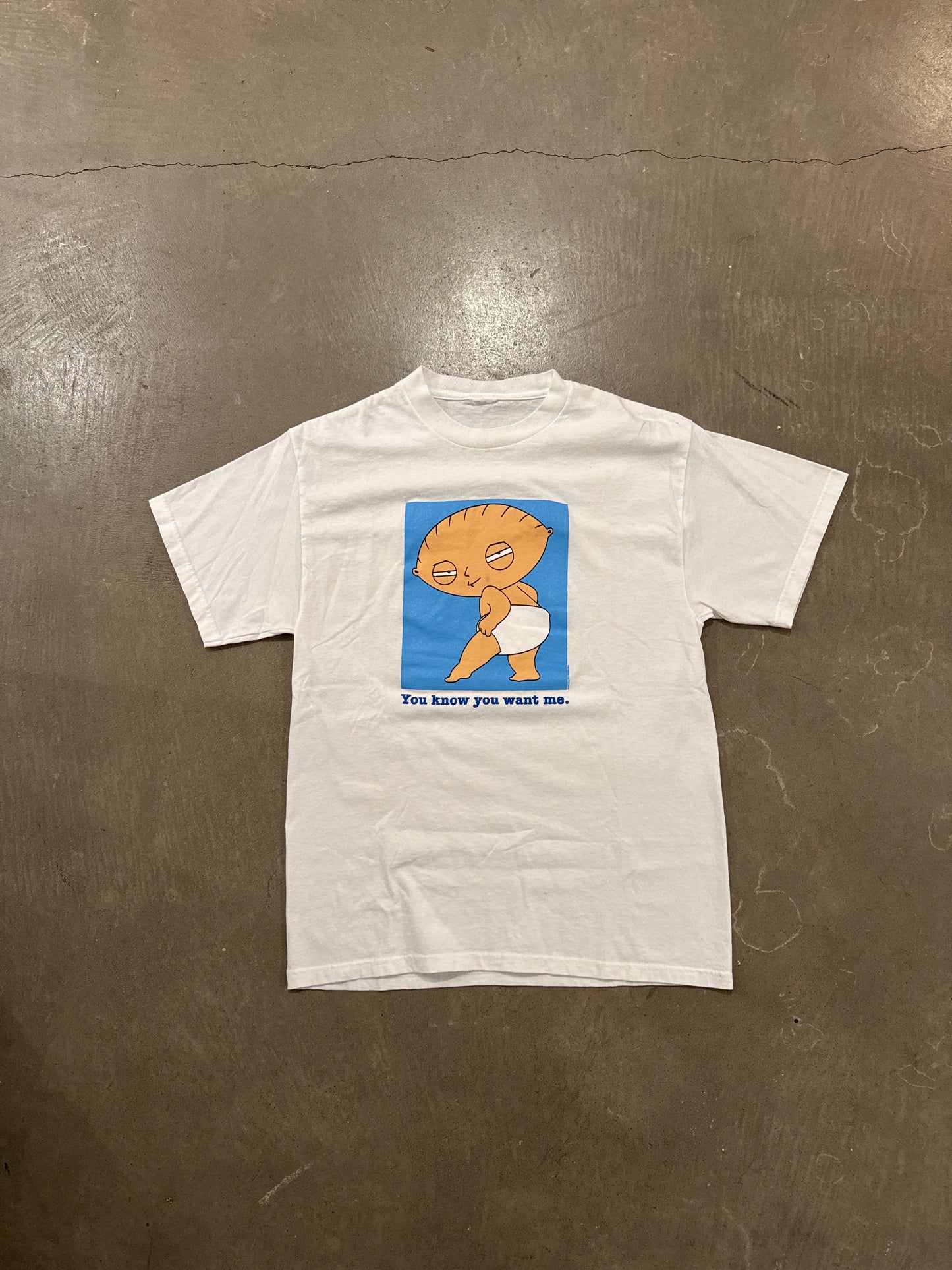 Vintage Family Guy Stevie Griffin You Know You Want Me Tee