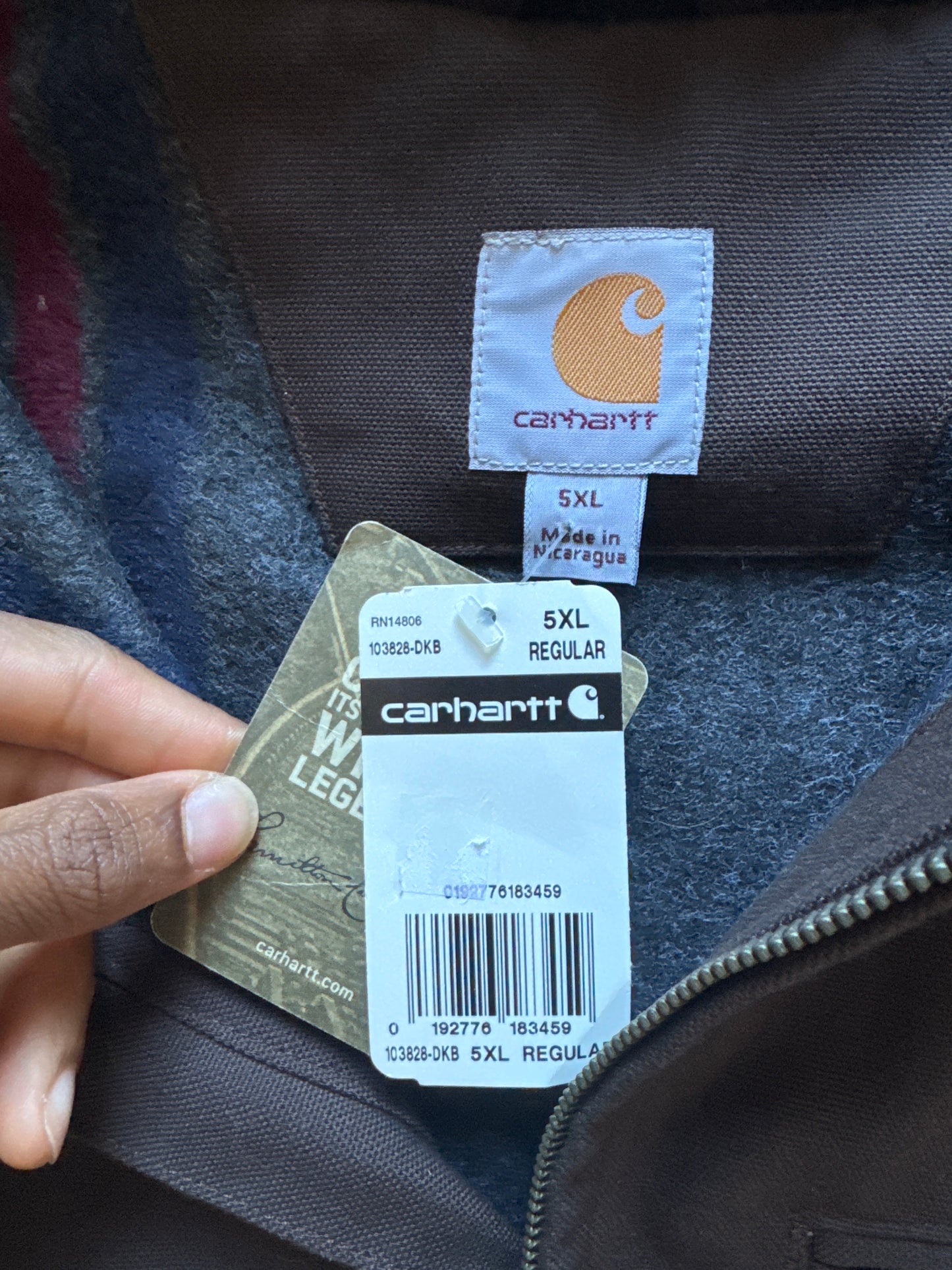 Carhartt Brown Detroit Jacket